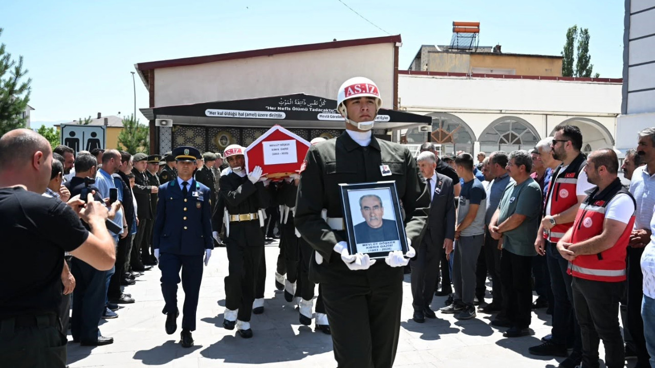 Kıbrıs Gazisi Mevlüt Göşker son yolculuğuna uğurlandı Haber gorseli